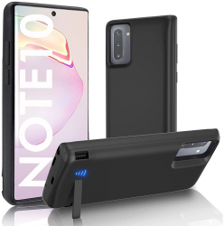 Husa pentru Samsung Galaxy Note 10 4G/Note 10 5G cu Baterie de 5000mAh Metal Black 
