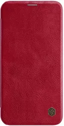Husa pentru iPhone 12 mini Nillkin QIN Leather Case Red 