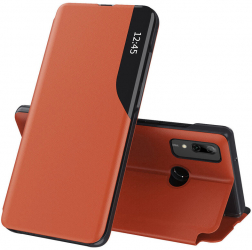 Husa pentru Huawei P Smart 2019/P Smart 2020/Honor 10 Lite Piele ecologica Orange 
