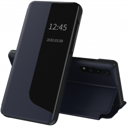 Husa pentru Huawei P20 Pro Piele ecologica Dark Blue 