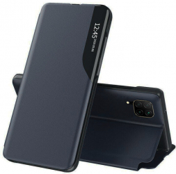 Husa Protectie pentru Huawei P40 Lite Precision Cut eFold Series O6044 Piele ecologica Dark Blue 