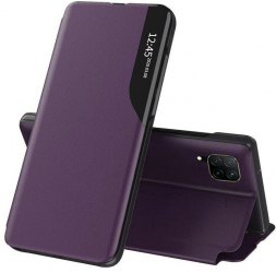 Husa Protectie pentru Huawei P40 Lite Precision Cut eFold Series O6041 Piele ecologica Purple 