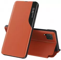 Husa pentru Samsung Galaxy A22 4G Piele ecologica Orange 