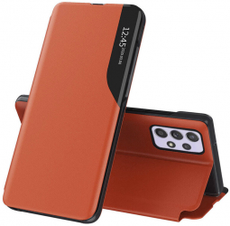 Husa pentru Samsung Galaxy A23 4G/A23 5G Piele ecologica Orange 