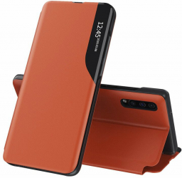 Husa pentru Samsung Galaxy A70/A70s Piele ecologica Orange 