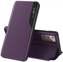 Husa Protectie pentru Samsung Galaxy Note 20/Note 20 5G Elite Armor eFold Series O5841 Piele ecologica Purple 
