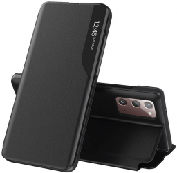 Husa pentru Samsung Galaxy Note 20/Note 20 5G Piele ecologica Black 