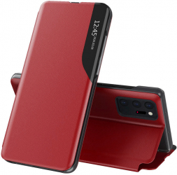 Husa pentru Samsung Galaxy Note 20 Ultra/Note 20 Ultra 5G Piele ecologica Red