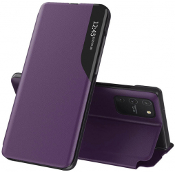 Husa Protectie pentru Samsung Galaxy S10 Lite Precision Cut eFold Series O5811 Piele ecologica Purple 