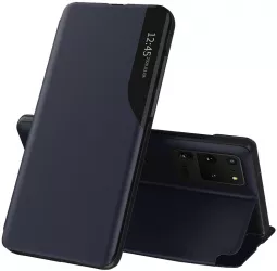 Husa pentru Samsung Galaxy S20 Ultra 4G/S20 Ultra 5G Techsuit eFold Series Dark Blue 