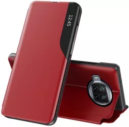 Husa pentru Xiaomi Mi 10T Lite 5G Piele ecologica Red 