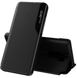 Husa pentru Xiaomi Redmi Note 8 Pro Piele ecologica Black 