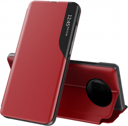 Husa pentru Xiaomi Redmi Note 9T Piele ecologica Red 