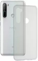 Carcasa de protectie compatibila cu HTC Desire 20 Pro PU Transparenta 