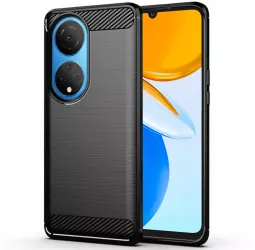 Husa pentru Honor X7 Techsuit Carbon Silicone Black 