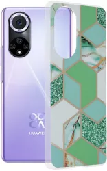 Husa Cu Grad Ridicat de Protectie pentru Huawei nova 9/Honor 50 Impact Safe B3257 Thermoresistant plastic Verde Hex 