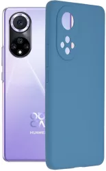 Husa pentru Huawei nova 9/Honor 50 Silicon Denim Blue 