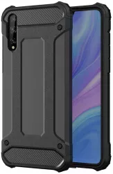 Husa pentru Huawei P Smart Techsuit Hybrid Armor Black 