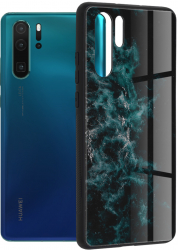 Husa de protectie compatibila cu Huawei P30 Pro/Pro New Edition PC Albastru 