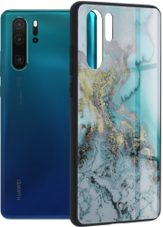 Husa pentru Huawei P30 Pro/P30 Pro New Edition Policarbonat Blue Ocean 