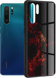 Husa de protectie compatibila cu Huawei P30 Pro/Pro New Edition PC Rosu 