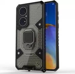 Husa pentru Huawei P50 Honeycomb Armor Policarbonat Black 