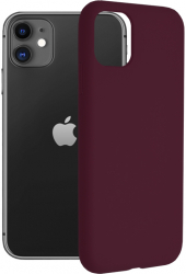 Husa de protectie compatibila cu iPhone 11 Soft Silicon Violet