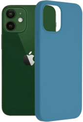 Husa pentru iPhone 12/12 Pro Techsuit Soft Edge Silicone Denim Blue 