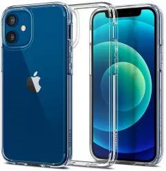 Husa pentru iPhone 12/12 Pro Spigen Ultra Hybrid Crystal Clear 