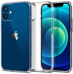 Husa pentru iPhone 12 mini Spigen Liquid Crystal Clear 