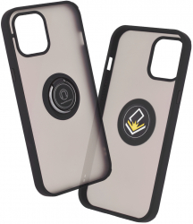 Husa pentru iPhone 12 Pro Max Glinth Metal Black 
