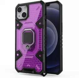 Husa pentru iPhone 13 Techsuit Honeycomb Armor Rose-Violet 