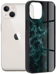 Husa Protectie pentru iPhone 13 mini Heavy Duty Glaze Series O4458 Lexgard Albastru Nebula 