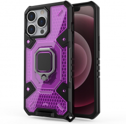 Husa pentru iPhone 13 Pro Max Techsuit Honeycomb Armor Rose-Violet 
