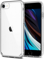 Husa de protectie compatibila cu Apple iPhone SE 2 SE 2020/7/8/SE 3 SE 2022 Soft Silicon Transparenta 