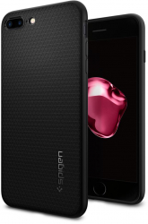 Husa pentru iPhone 7 Plus/8 Plus Spigen Liquid Air Black 