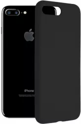Husa pentru iPhone 7 Plus/8 Plus Silicon Black 