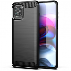 Husa de protectie compatibila cu Motorola Moto G100 PU Negru