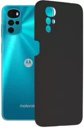 Husa Cu Grad Ridicat de Protectie pentru Motorola Moto G22 Xtreme Armor B3082 Siliciu Intense Darkness