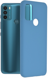 Husa pentru Motorola Moto G50 Silicon Denim Blue 