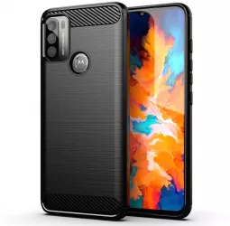 Husa de protectie compatibila cu Motorola Moto G50 PU Negru