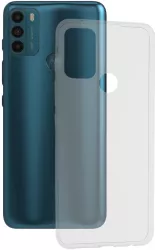 Carcasa de protectie compatibila cu Motorola Moto G50 PU Transparenta