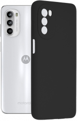 Husa de protectie compatibila cu Motorola Moto G52/G82 5G Soft Silicon Negru