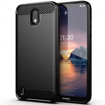 Carcasa de protectie compatibila cu Nokia 1.3 PU Negru