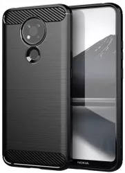 Husa de protectie compatibila cu Nokia 3.4 PU Negru 