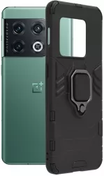 Husa pentru OnePlus 10 Pro Techsuit Silicone Shield Black 