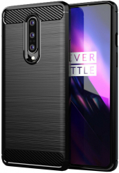 Carcasa de protectie compatibila cu OnePlus 8 PU Negru 