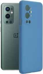 Husa pentru OnePlus 9 Pro Techsuit Soft Edge Silicone Denim Blue 