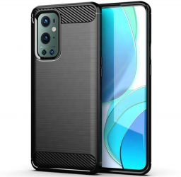 Husa de protectie compatibila cu OnePlus 9 Pro PU Negru 