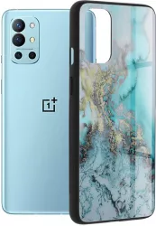 Husa de protectie compatibila cu OnePlus 9R PC Bleu 